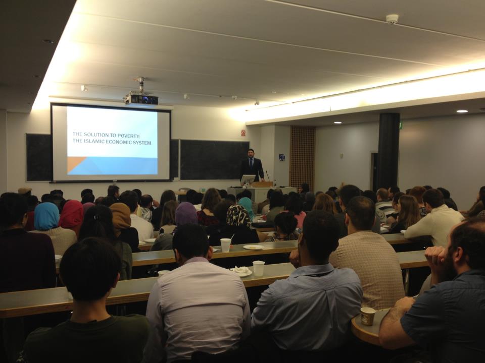 My visit to UEA to Lecture on The Islamic Economic&nbsp;System