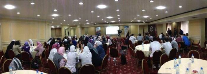 Day two of the workshop, looking engaging 'Misconceptions of Islam', 'Arab Finance hall' in Beirut