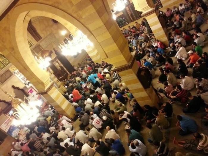 Rawda mosque, in Saida (Sidon) Lebanon. The lecture was titled: 'My Journey to Islam'