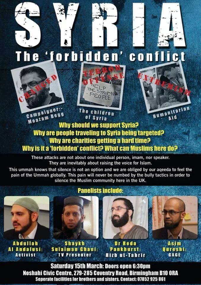 EVENT in Birmingham: Syria – the Forbidden&nbsp;Conflict
