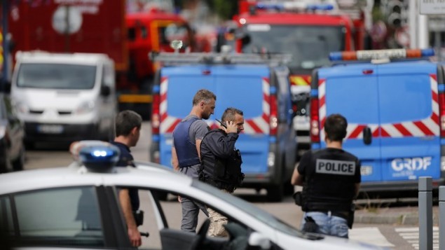 The Deplorable and Senseless attack on a French Priest and&nbsp;Church