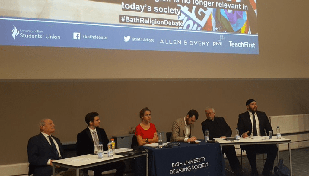 UK DEBATE: Is Religion Still Relevant in the Modern World? [University of Bath, 15th Nov&nbsp;2016]