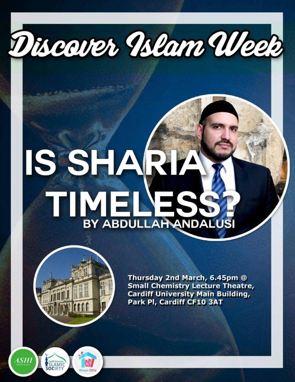 Event: ‘Is the Sharia Timeless?’ (Cardiff University, Wales, 2nd Mar&nbsp;2017)