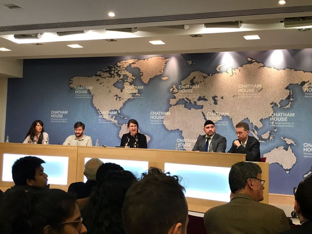 Alhamdulillah! Debate victory against Secularism at World’s Top Think Tank (outside U.S.) – Chatham House&nbsp;(UK)