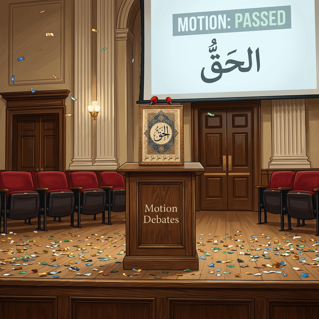Abdullah al Andalusi’s Victory Record in Formal Debates (in non-Muslim majority settings)